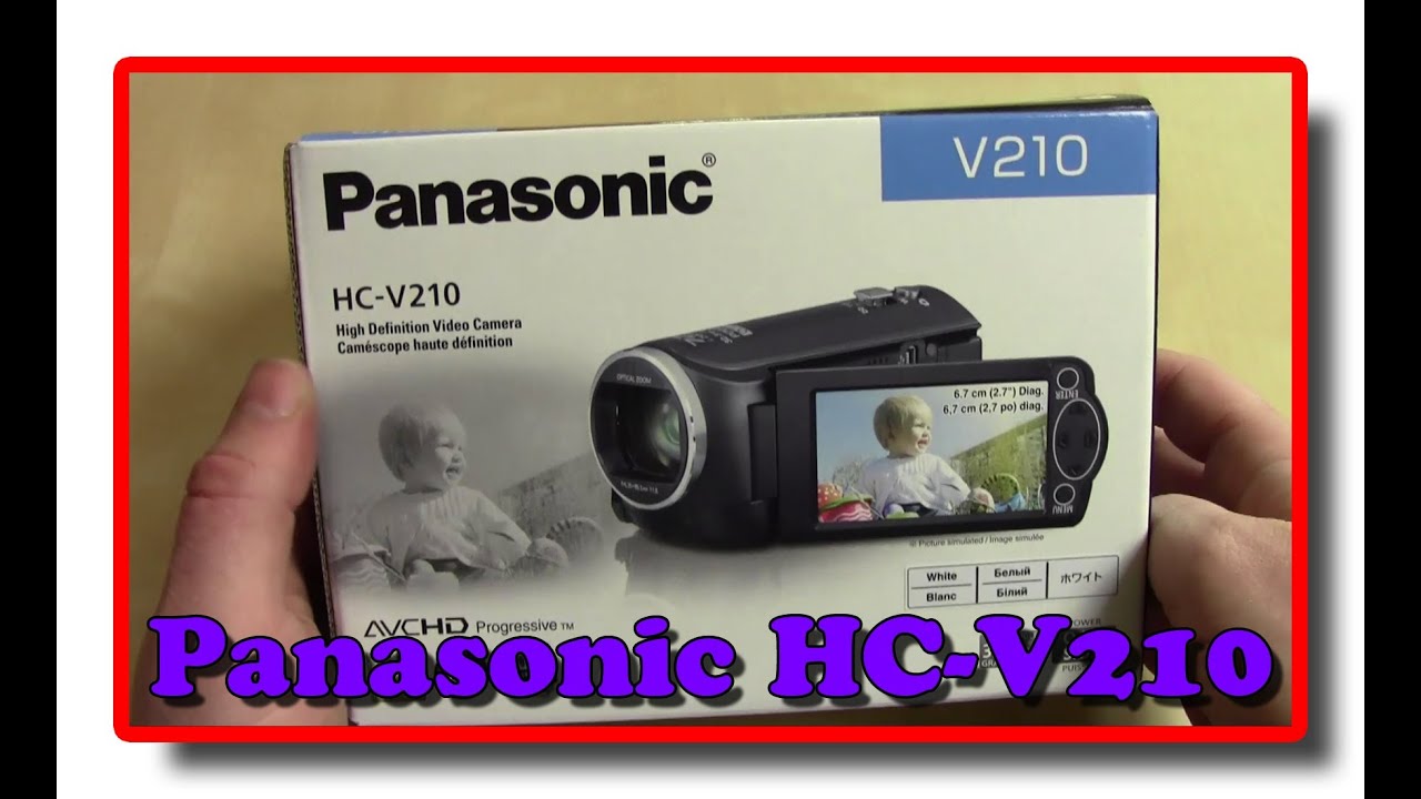 Panasonic hc v210 аккумулятор