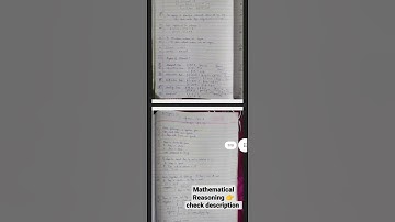 Mathematical Reasoning Notes |Jee mains specific topics | Mohit tyagi sir notes❤ #jeemains #nta