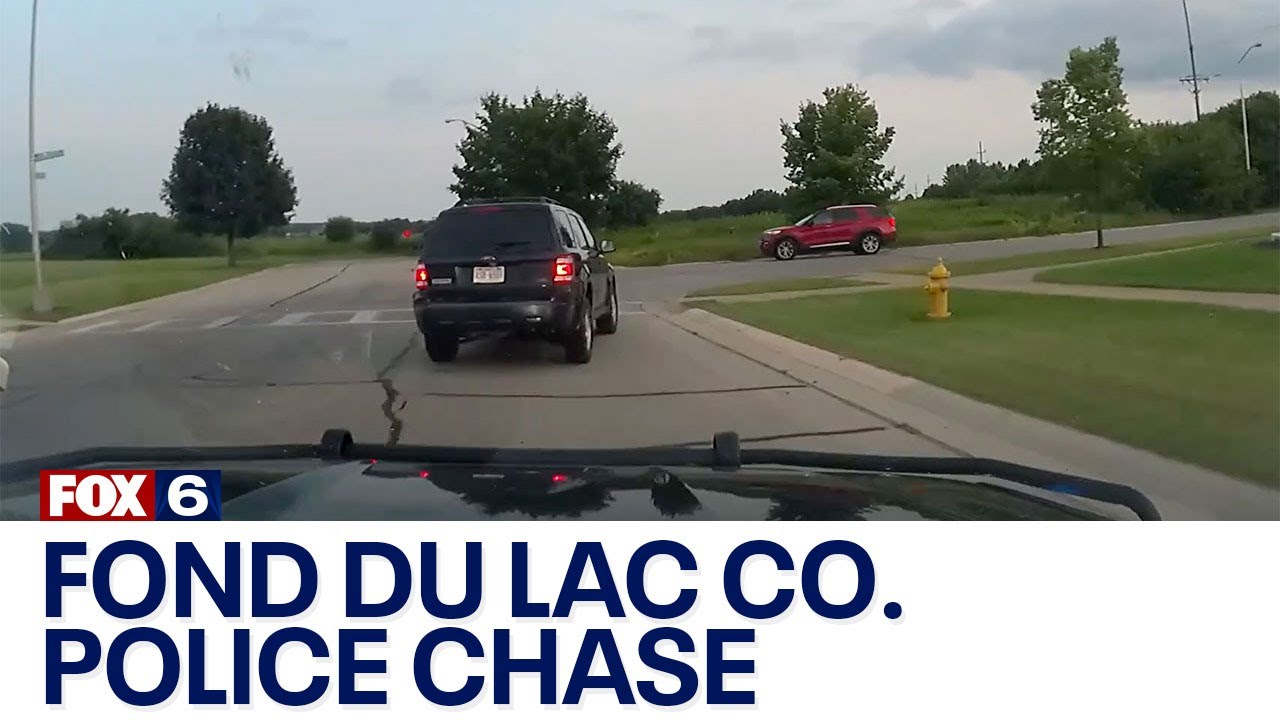 Fond du Lac County police chase of stolen SUV | FOX6 News Milwaukee
