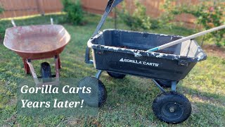 Gorilla Carts vs Wheelbarrow!