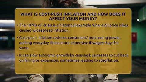 What Is Cost-Push Inflation And How Does It Affect Your Money? - Inflation Insight Channel