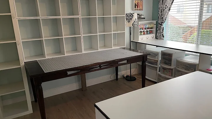 Craft room updates: The floors are done & the furn...