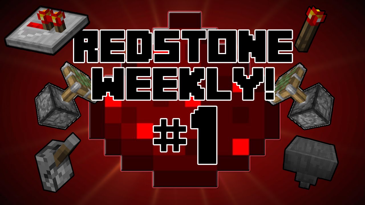 Minecraft Redstone Weekly - #1 - Survival Contraptions! - YouTube