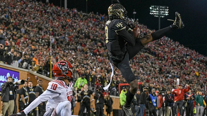 A.T. Perry || Wake Forest Demon Deacons Wide Recei...