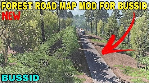 new forest road map mod for bussid | mod map bussid | mapas para bus simulator indonesia.