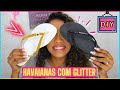 COMO FAZER HAVAIANAS COM GLITTER ✨ (personalizei minhas próprias havaianas) - Sarah Gontijo #DIY