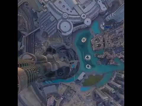 Jumping off Burj Khalifa heart eyes30 Second Whatsapp Status video 2017