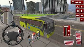 School Bus Transport Simulator Walktrough Part I - Android Gameplay screenshot 2