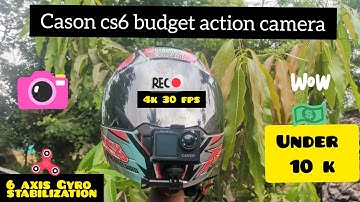 Cason cs6 action camera Unboxing and first impressions | riding review | best camera under 10k?