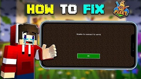  MCPE: How to Join MCFleet Server FAST 🚀 | Working Fix for Connection Error