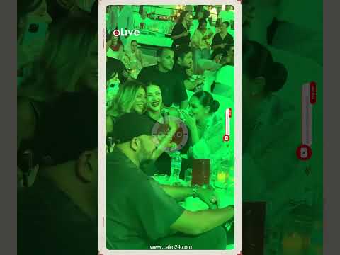 صاحبي اللي بيه بفتخر تفاعل رضوى الشربيني وعلياء بسيوني في حفل أحمد سعد بمهرجان مراسي