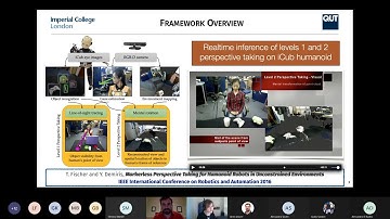 Tobias Fischer - Cognitive Architectures & Bio-Inspired Perception for HRI - iCog Talk [09/12/2020]