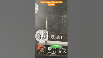 DIGIMORE D-305 UHF WIRELESS MICROPHONE SYSTEM 🎤#microphone