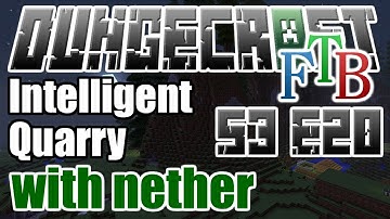 Tekkit: DungeCraft - Intelligent Quarry - S3 E20
