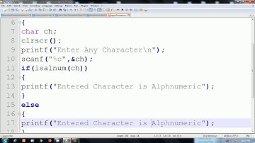 isalnum function in C Language | Hindi