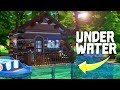 UNDERWATER TINY CABIN // Sims 4 Speed Build