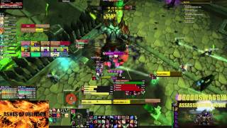 Ashes Of Oblivion Vs Fel Lord Zakuun - Heroic Hellfire Citadel - Ination Rogue Pov