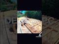 Deck wpc δαπέδου σε κήπο #deck #deckwpc #wpc #κηπος #εξεδρα