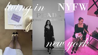 New York Diaries | settling into my apartment, week in my life, working out &amp; new york fashion week