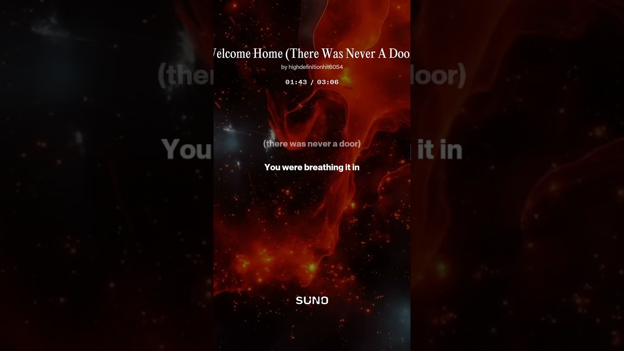 [Welcome Home] there was never a door