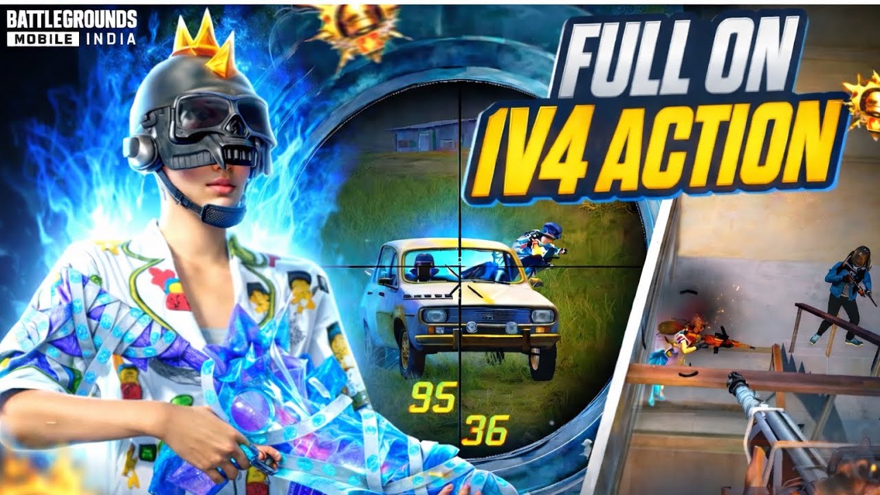 They Pushed Me… Big Mistake 😈 | 1v4 Clutch BGMI