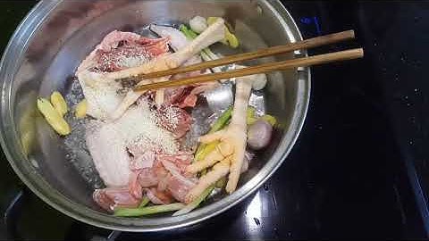 Hướng dẫn làm nước lẩu gà