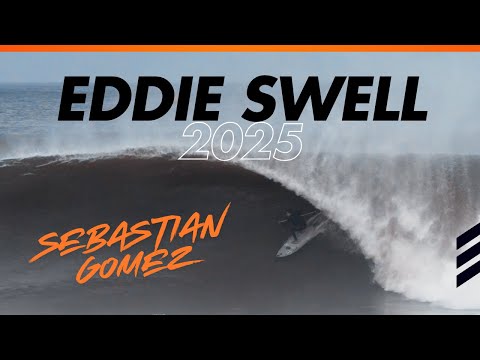 SUP Surfing the 2025 "Eddie" Swell w/ Sebastian Gomez