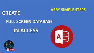 how to run Access form Automatically as Full Screen | Very Simple Methods.