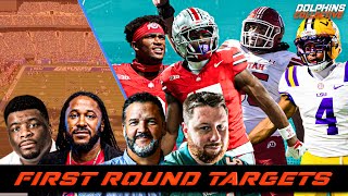 Ideal First-Round Targets for the Dolphins