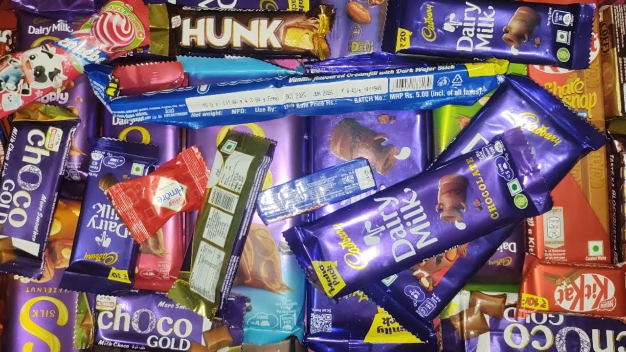 ASMR : Chocolate & candy || lot's of chocolate & candy || I brought chocolate for you as a surprise