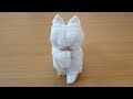 Towel Lucky cat おしぼり「招き猫」の作り方