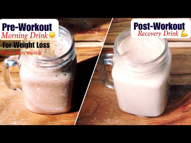 13 Best Homemade Pre and Post Workout Drinks For Energy  Post workout  drink, Natural energy drinks, Best diet drinks