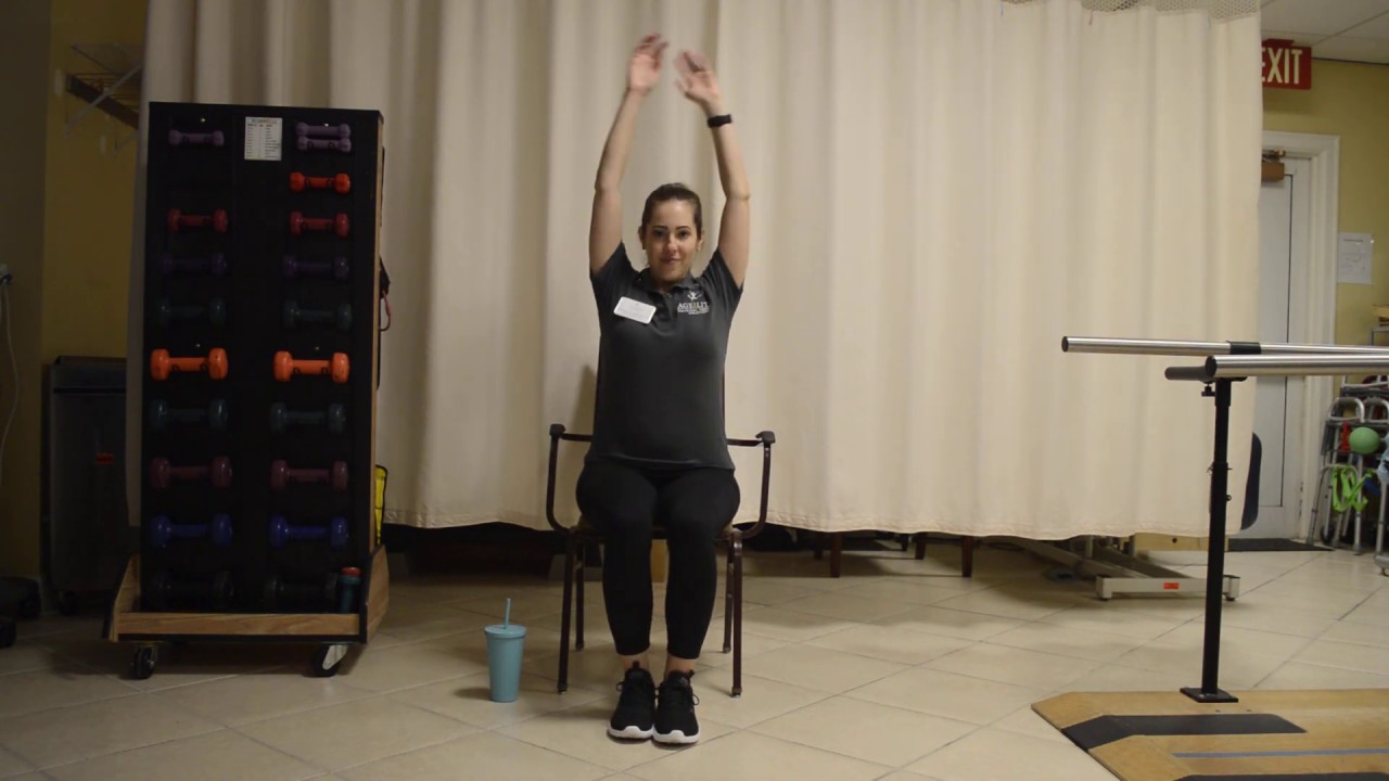 Basic Chair Lower Body Exercises YouTube