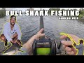 BULL SHARK FISHING  - LIVE BAITING AT BOND UNI WEIR | GOLD COAST FISHING