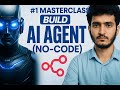 Create a No-Code AI Agent (With n8n) #Class‑1 #MasterClass
