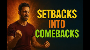 Turn Setbacks Into Comebacks  #Comeback #SetbackToSetup #RiseAgain #StrongerReturn #NeverStayDown