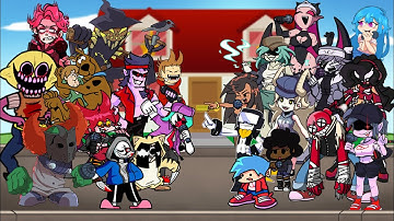 FNF Norway But - Different Characters Sing It (Everyone Sings Norway) VS Tord - FNF COVER