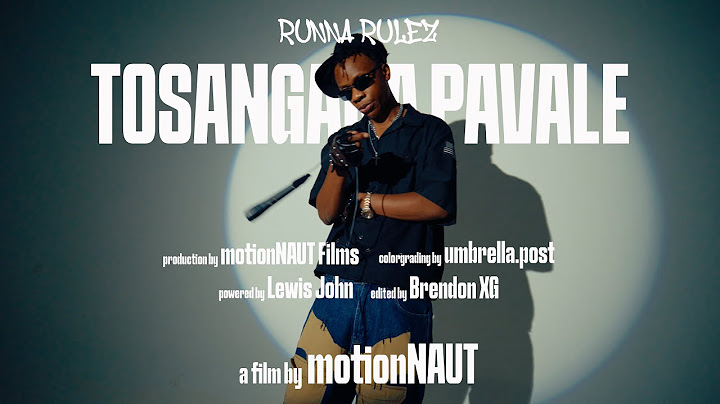 Runna Rulez  - Tosangana PaVale ( FREESTYLE)