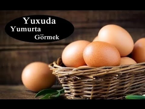 Yuxuda yumurta görmək