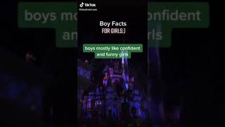 Tiktok random facts about boys and girls