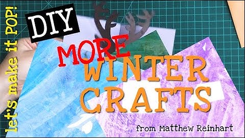 More Winter Crafts SuperCut - Gingerbread Cookie/Pop-Up Presents/Snow Globe from Matthew Reinhart