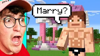 I Joined an ONLINE Dating Minecraft Server...