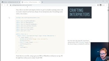 Crafting Some Interpreters - part 1