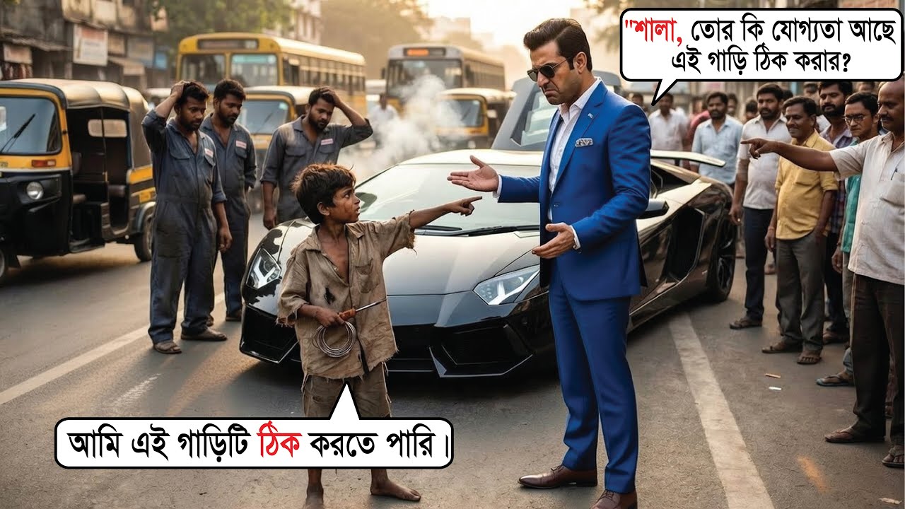 সবাই ভেবেছিল সে আবর্জনা সংগ্রহকারী কিন্তু সে কোটি টাকার গাড়ি ঠিক করে দিল