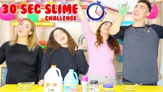 This is the 30 second slime challenge. charlie went super crazy as
always! enjoy!! xoxo p.s. we love y’all!!
-----------------------------------------------...