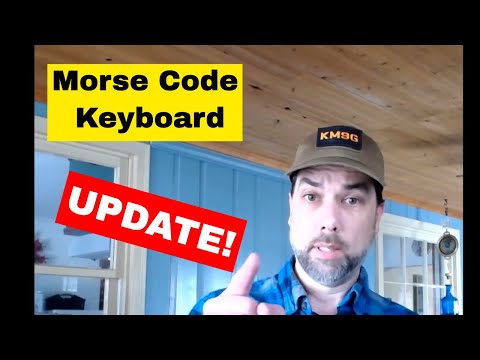 #35 How to Type on your Computer with a Morse Code USB Keyboard Adapter Pt 2