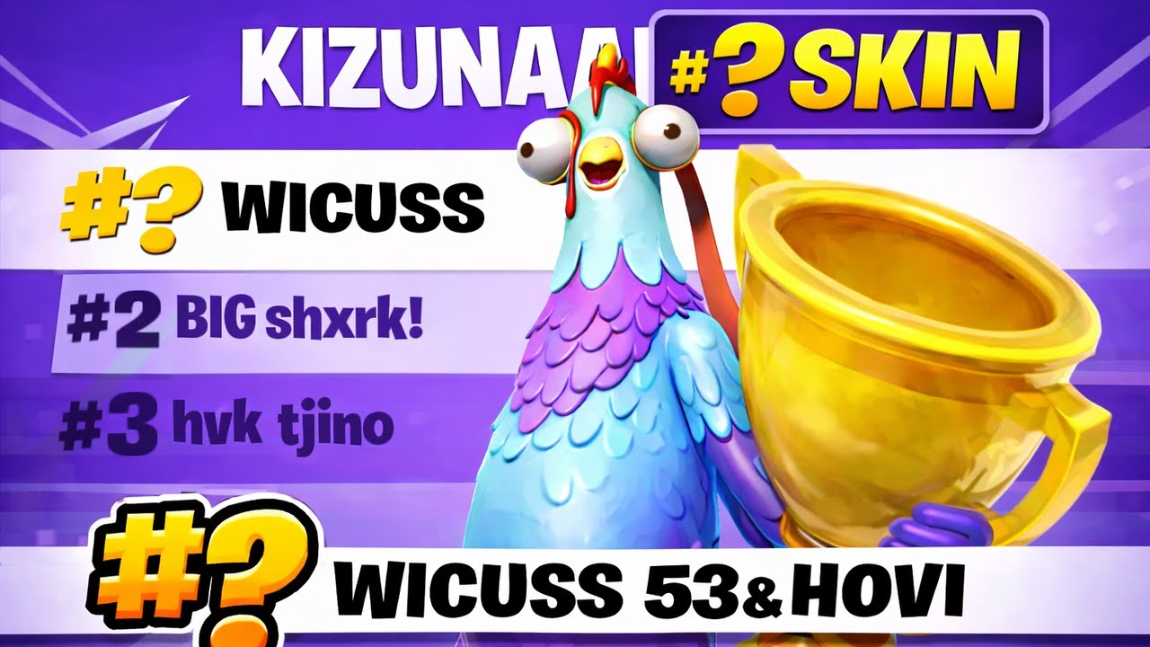 Jak WYGRAŁEM SKINA na KIZUNAAI CUP w Fortnite!