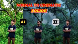 Normal Photo to Cinematic Edit in 1 Click 🔥 AI + CapCut Photo Editing Tutorial (2026) screenshot 5