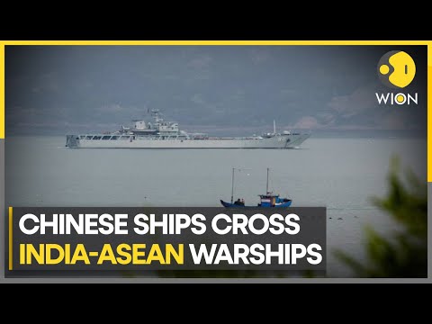 Chinese Ships Interrupt India-ASEAN Drills In South China Sea | Latest English News | WION