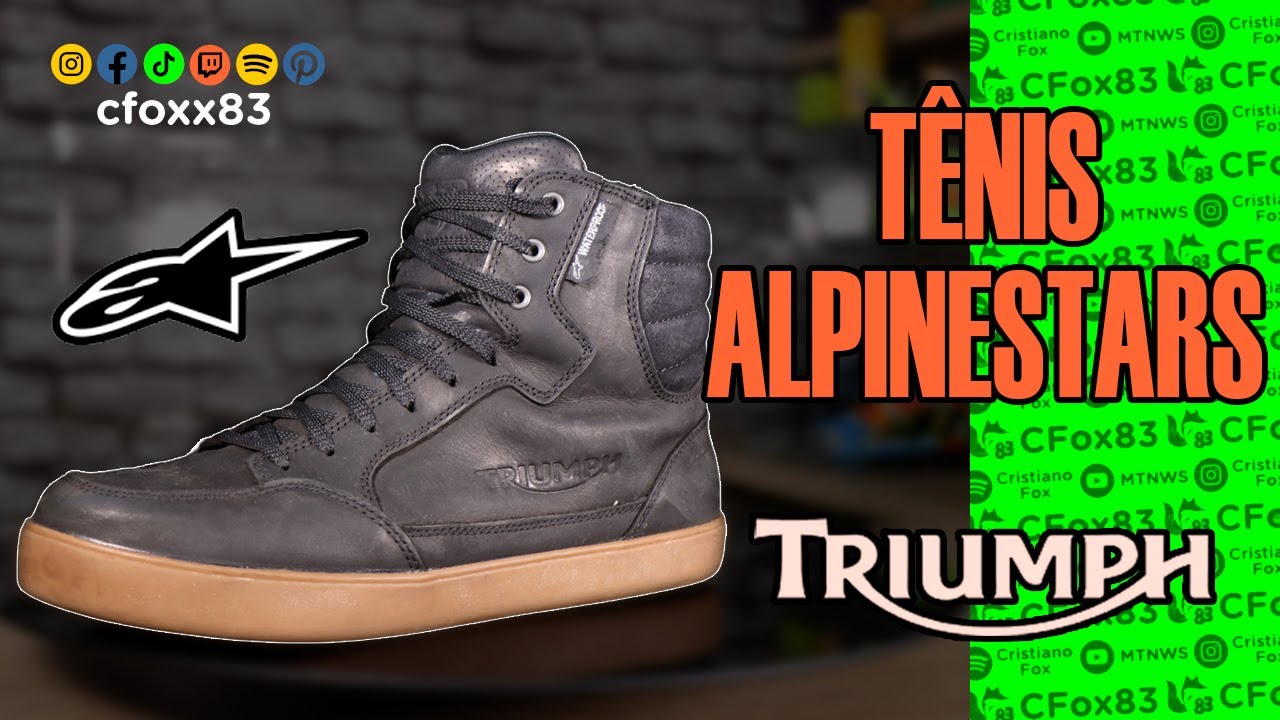 Alpinestars J-6 shoes - For riding in style and safety. - YouTube